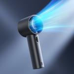 Ventilator portabil Jisulife Pro1 S, 8.5W, Flue aer 9m/s, 5000 mAh, Autonomie 15h, 100 viteze, USB-C, Dark Grey 4 - lerato.ro