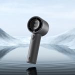 Ventilator portabil Jisulife Pro1 S, 8.5W, Flue aer 9m/s, 5000 mAh, Autonomie 15h, 100 viteze, USB-C, Dark Grey 6 - lerato.ro