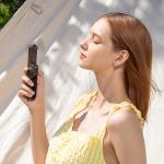 Ventilator portabil 3-in-1 Jisulife Life8 Plus, 1.2W, Flue aer 3m/s, 4500 mAh, Autonomie 46h, 3 viteze, USB-C, Functie powerbank si lanterna, Maro 9 - lerato.ro