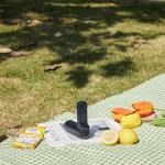 Ventilator portabil 3-in-1 Jisulife Life8, 0.8W, Flue aer 1.9m/s, 2000 mAh, Autonomie 21h, 2 viteze, USB-C, Functie powerbank si lanterna, Albastru 6 - lerato.ro