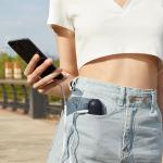 Ventilator portabil 3-in-1 Jisulife Life8, 0.8W, Flue aer 1.9m/s, 2000 mAh, Autonomie 21h, 2 viteze, USB-C, Functie powerbank si lanterna, Albastru 7 - lerato.ro