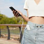 Ventilator portabil 3-in-1 Jisulife Life8, 0.8W, Flue aer 1.9m/s, 2000 mAh, Autonomie 21h, 2 viteze, USB-C, Functie powerbank si lanterna, Alb 6 - lerato.ro