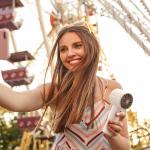 Ventilator portabil Jisulife 10, 3.3W, Flue aer 5.7m/s, 4000 mAh, Autonomie 25h, 5 viteze, USB-C, Gri 14 - lerato.ro