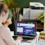 Ventilator portabil Jisulife 10, 3.3W, Flue aer 5.7m/s, 4000 mAh, Autonomie 25h, 5 viteze, USB-C, Gri 15 - lerato.ro