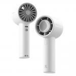 Ventilator portabil Jisulife 10, 3.3W, Flue aer 5.7m/s, 4000 mAh, Autonomie 25h, 5 viteze, USB-C, Gri 4 - lerato.ro