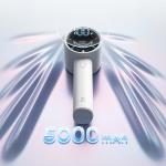 Ventilator portabil Jisulife 10S, 3.3W, Flue aer 5.7m/s, 5000 mAh, Autonomie 30h, 5 viteze, USB-C, Gri 15 - lerato.ro