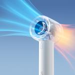 Ventilator portabil Jisulife 10S, 3.3W, Flue aer 5.7m/s, 5000 mAh, Autonomie 30h, 5 viteze, USB-C, Gri 16 - lerato.ro