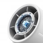 Ventilator portabil Jisulife 10S, 3.3W, Flue aer 5.7m/s, 5000 mAh, Autonomie 30h, 5 viteze, USB-C, Gri 4 - lerato.ro