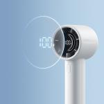 Ventilator portabil Jisulife 10S, 3.3W, Flue aer 5.7m/s, 5000 mAh, Autonomie 30h, 5 viteze, USB-C, Gri 10 - lerato.ro