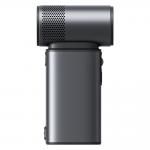 Ventilator portabil Jisulife Ultra2, 28.75W, Flue aer 16.6m/s, 9000 mAh, Autonomie 26h, 100 viteze, USB-C, Gri 6 - lerato.ro