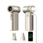 Ventilator portabil Jisulife Ultra2, 28.75W, Flue aer 16.6m/s, 9000 mAh, Autonomie 26h, 100 viteze, USB-C, Maro 3 - lerato.ro