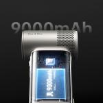 Ventilator portabil Jisulife Ultra2, 28.75W, Flue aer 16.6m/s, 9000 mAh, Autonomie 26h, 100 viteze, USB-C, Maro 10 - lerato.ro