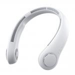 Ventilator portabil pentru gat Jisulife Neck Fan 3, 5.5W, Flue aer 3.5m/s, 4000 mAh, Autonomie 13.5h, 5 viteze, USB-C, Gri 2 - lerato.ro