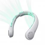 Ventilator portabil pentru gat Jisulife Neck Fan 4, 5.5W, Flue aer 3.5m/s, 5000 mAh, Autonomie 16h, 5 viteze, USB-C, Gri 2 - lerato.ro