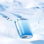 Ventilator portabil pentru gat cu lanyard Jisulife Neck Fan 5, 3.3W, Flue aer 8.5m/s, 4500 mAh, Autonomie 16h, 100 viteze, USB-C, Albastru 7 - lerato.ro