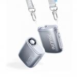 Ventilator portabil pentru gat cu lanyard Jisulife Neck Fan 5, 3.3W, Flux aer 8.5m/s, 4500 mAh, Autonomie 16h, 100 viteze, USB-C, Negru 2 - lerato.ro