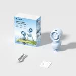 Ventilator portabil Jisulife Stroller Fan 4, Putere 4.2W, Flux aer 4.8m/s, 5000 mAh, Autonomie 38h, Clip metalic pentru prindere, USB-C, Albastru 14 - lerato.ro