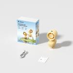 Ventilator portabil Jisulife Stroller Fan 4, Putere 4.2W, Flux aer 4.8m/s, 5000 mAh, Autonomie 38h, Clip metalic pentru prindere, USB-C, Galben 12 - lerato.ro