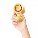 Ventilator portabil Jisulife Stroller Fan 4, Putere 4.2W, Flux aer 4.8m/s, 5000 mAh, Autonomie 38h, Clip metalic pentru prindere, USB-C, Galben 16 - lerato.ro