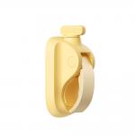 Ventilator portabil Jisulife Stroller Fan 4, Putere 4.2W, Flux aer 4.8m/s, 5000 mAh, Autonomie 38h, Clip metalic pentru prindere, USB-C, Galben 4 - lerato.ro