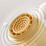 Ventilator portabil Jisulife Stroller Fan 4, Putere 4.2W, Flux aer 4.8m/s, 5000 mAh, Autonomie 38h, Clip metalic pentru prindere, USB-C, Galben 9 - lerato.ro