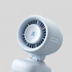 Ventilator portabil Jisulife Stroller Fan 4, Putere 4.2W, Flux aer 4.8m/s, 5000 mAh, Autonomie 38h, Trepied flexibil pentru prindere, USB-C, Albastru 15 - lerato.ro
