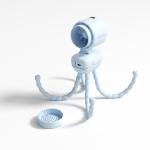 Ventilator portabil Jisulife Stroller Fan 4, Putere 4.2W, Flux aer 4.8m/s, 5000 mAh, Autonomie 38h, Trepied flexibil pentru prindere, USB-C, Albastru 18 - lerato.ro