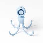 Ventilator portabil Jisulife Stroller Fan 4, Putere 4.2W, Flux aer 4.8m/s, 5000 mAh, Autonomie 38h, Trepied flexibil pentru prindere, USB-C, Albastru 7 - lerato.ro