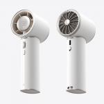 Ventilator portabil Jisulife Fan Pro 1 Mini, 3.1W, 4250 mAh, Autonomie 30h, 100 viteze, USB-C, Alb 3 - lerato.ro