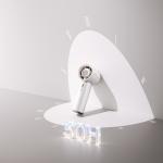 Ventilator portabil Jisulife Fan Pro 1 Mini, 3.1W, 4250 mAh, Autonomie 30h, 100 viteze, USB-C, Alb 15 - lerato.ro