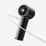 Ventilator portabil Jisulife Pro1 Mini, 3.1W, Flue aer 7.6m/s, 4250 mAh, Autonomie 30h, 100 viteze, USB-C, Negru 13 - lerato.ro