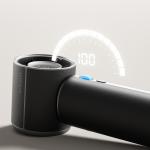 Ventilator portabil Jisulife Pro1 Mini, 3.1W, Flue aer 7.6m/s, 4250 mAh, Autonomie 30h, 100 viteze, USB-C, Negru 11 - lerato.ro