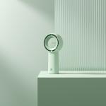 Ventilator portabil Jisulife Fan 5 Plus, 6W, Flue aer 4.8m/s, 4000 mAh, Autonomie 15.5h, 5 viteze, USB-C, Verde 5 - lerato.ro
