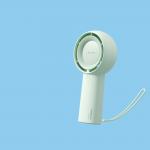 Ventilator portabil Jisulife Fan 5 Plus, 6W, Flue aer 4.8m/s, 4000 mAh, Autonomie 15.5h, 5 viteze, USB-C, Verde 9 - lerato.ro