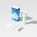 Ventilator portabil Jisulife Fan 5 Plus, 6W, Flue aer 4.8m/s, 4000 mAh, Autonomie 15.5h, 5 viteze, USB-C, Verde 11 - lerato.ro