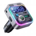 Transmitator FM auto Joyroom JR-CL16, 1x USB, 1x USB-C, 48W, Bluetooth 5.3, Negru 2 - lerato.ro