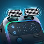 Transmitator FM auto Joyroom JR-CL16, 1x USB, 1x USB-C, 48W, Bluetooth 5.3, Negru 11 - lerato.ro