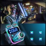 Transmitator FM auto Joyroom JR-CL16, 1x USB, 1x USB-C, 48W, Bluetooth 5.3, Negru 10 - lerato.ro