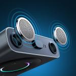 Transmitator/Receptor audio Joyroom JR-CB2, Bluetooth 5.3, AUX, 300 mAh, LED, Cablu si adaptor incluse, Gri 8 - lerato.ro
