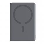 Baterie externa cu inductie Joyroom JR-PBM08 20W Ultra-thin Metal Magnetic, 5000mAh, Wireless, USB-C, Gri 2 - lerato.ro
