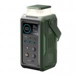 Baterie externa cu lanterna Joyroom JR-PBF10 Super Large Capacity Power Bank With Retractable Light 75000mAh, USB, USB-C, Verde 3 - lerato.ro