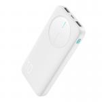 Baterie externa Joyroom JR-PBF12, 10000mAh, LED, 2.4A, USB, USB-C, Alb 5 - lerato.ro