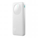 Baterie externa Joyroom JR-PBF12, 10000mAh, LED, 2.4A, USB, USB-C, Alb 6 - lerato.ro