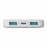 Baterie externa Joyroom JR-PBF12, 10000mAh, LED, 2.4A, USB, USB-C, Alb 8 - lerato.ro