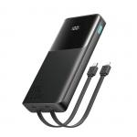 Baterie externa Joyroom JR-PBF19, 10000 mAh, 22.5W, USB/USB-C, Cablu USB-C si Lightning, Negru 2 - lerato.ro