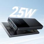 Baterie externa Joyroom JR-PBF20, 10000 mAh, 25W, USB-C si 2x USB, Negru 13 - lerato.ro
