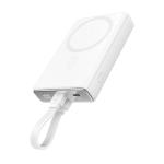 Baterie externa Joyroom JR-PBM01, 10000 mAh, USB-C/Lightning, PD 20W, Wireless 15W, Cabluri USB-C si Lightning, Alb 2 - lerato.ro