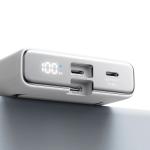 Baterie externa Joyroom JR-PBM01, 10000 mAh, USB-C/Lightning, PD 20W, Wireless 15W, Cabluri USB-C si Lightning, Alb 3 - lerato.ro