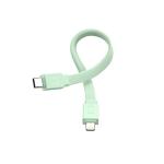 Baterie externa Joyroom JR-PBM01, 10000 mAh, USB-C/Lightning, PD 20W, Wireless 15W, Cabluri USB-C si Lightning, Verde 7 - lerato.ro