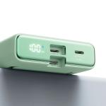 Baterie externa Joyroom JR-PBM01, 10000 mAh, USB-C/Lightning, PD 20W, Wireless 15W, Cabluri USB-C si Lightning, Verde 8 - lerato.ro